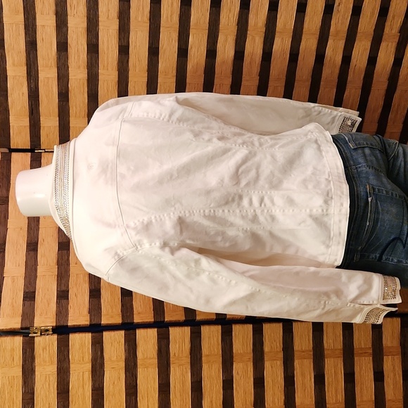 Christine Alexander bling jean jacket - Picture 3 of 11